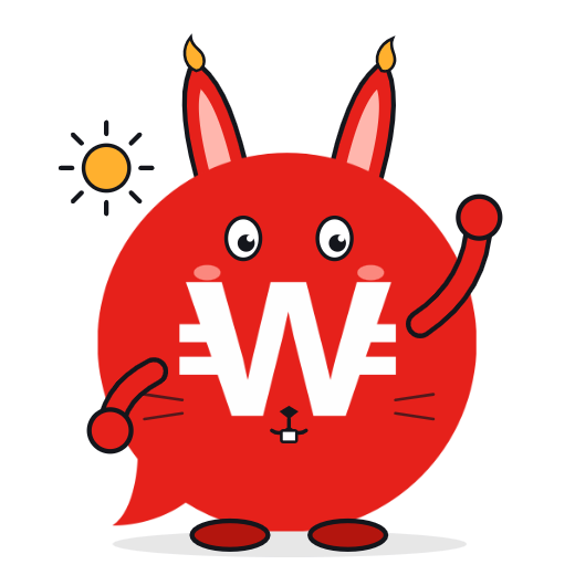 mascot waving good morning